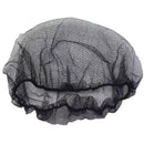SAFE-T WEAR - 24" BLACK HAIRNETS NYLON 100EA