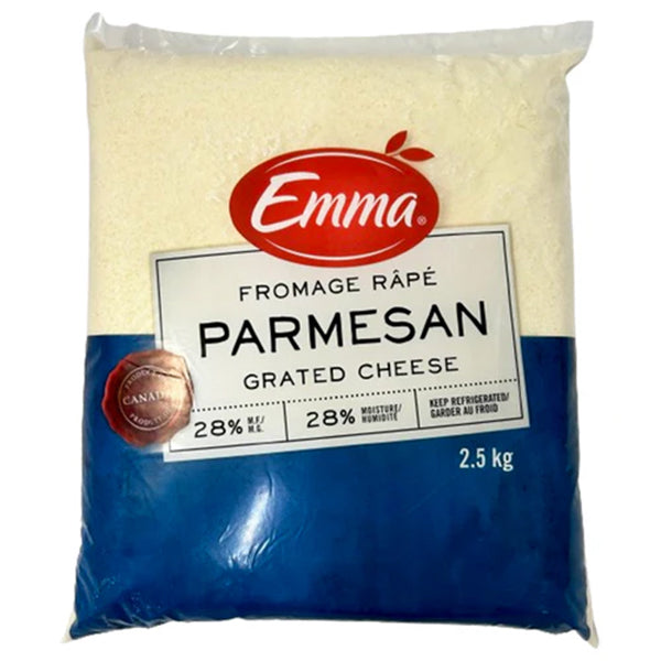 EMMA - GRATED PARMESAN 2.5KG