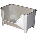 STANDA - PLASTIC STACKING BIN GRAY EA