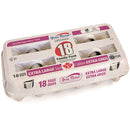 GRAY RIDGE - WHITE EGGS EXTRA LARGE 18EA