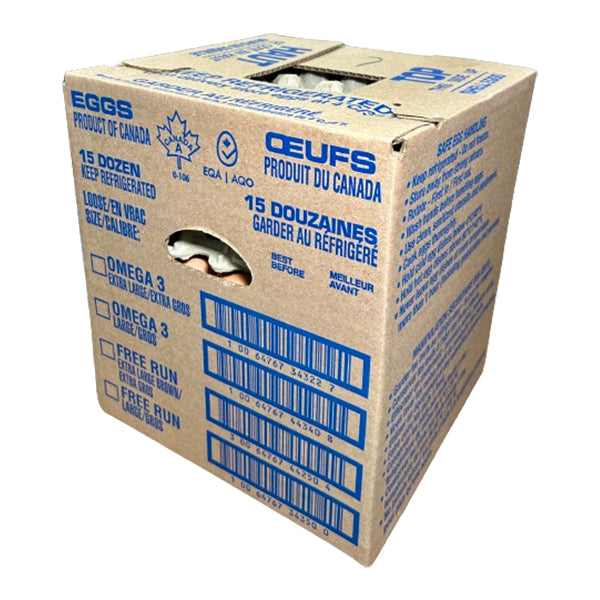 GRAY RIDGE - BROWN EGGS LARGE LOOSE 180EA