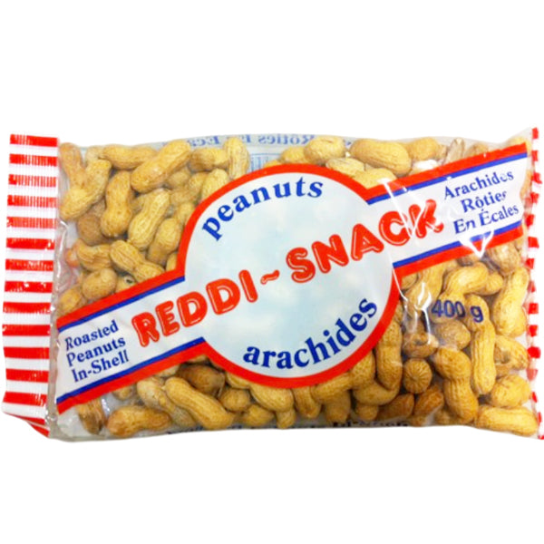 REDDI SNACK - ROASTED PEANUTS IN SHELL 400GR