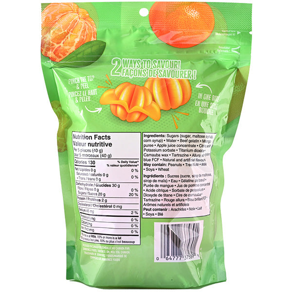 CKD - PEELABLE TANGERINE GUMMIES 150GR