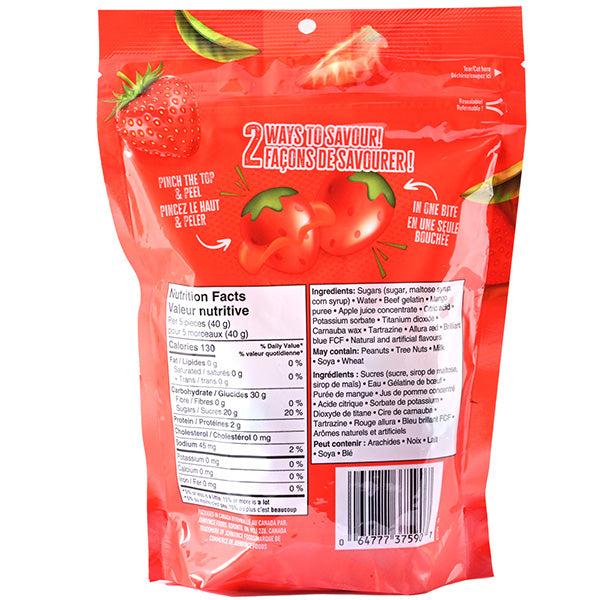 CKD - PEELABLE STRAWBERRY GUMMIES 150GR