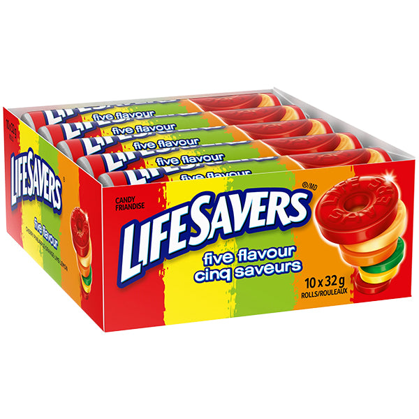 LIFESAVERS - FIVE FLAVOUR CANDY 20x32GR