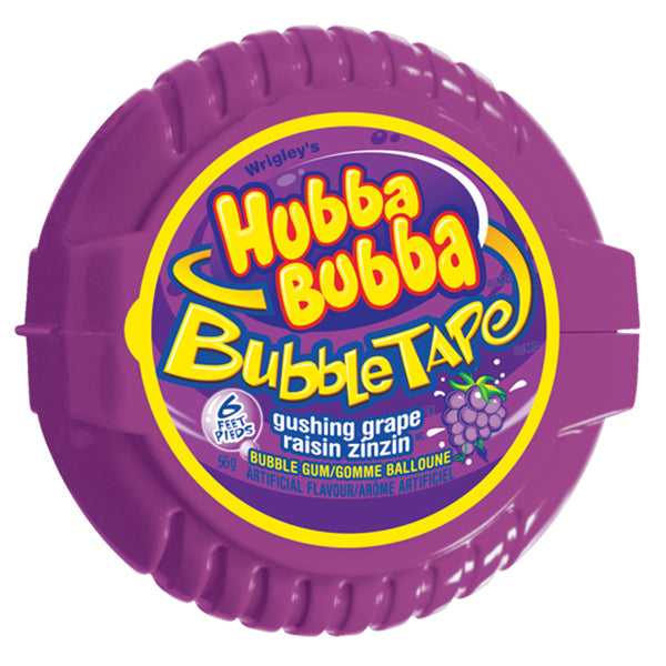 HUBBA BUBBA - GUSHING GRAPE TAPE 12x56GR