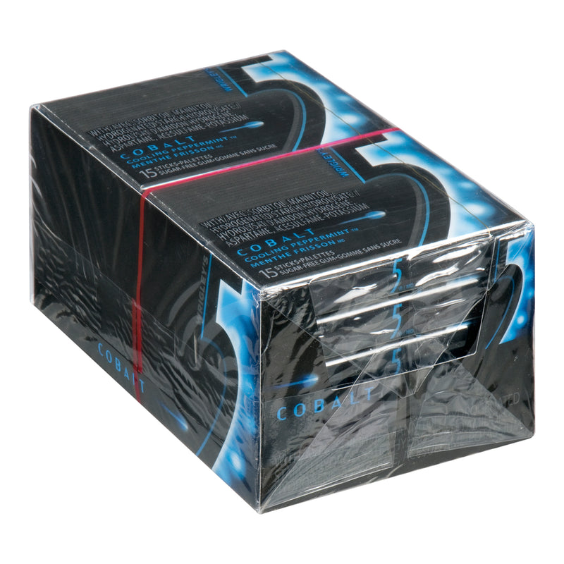 5 GUM - WRIGLEY COBALT 10x15 EA