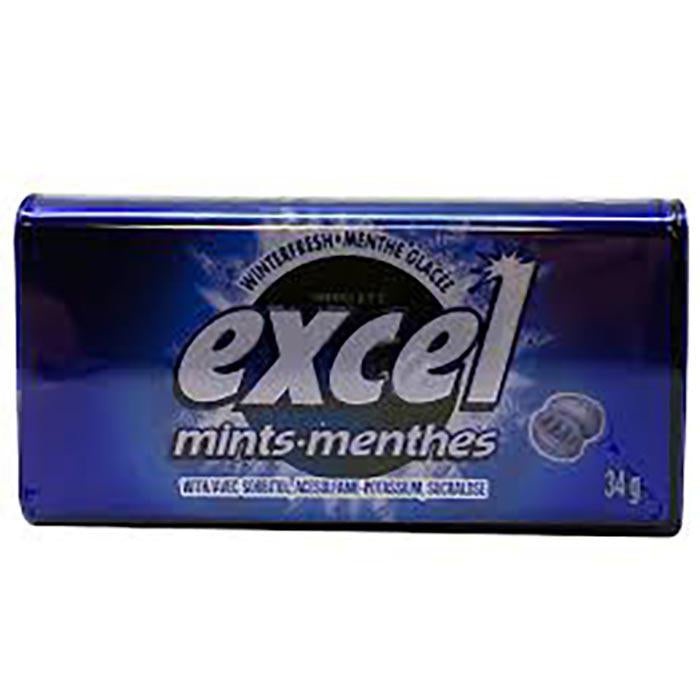 EXCEL - MINTS WINTERFRESH 8x34 GR