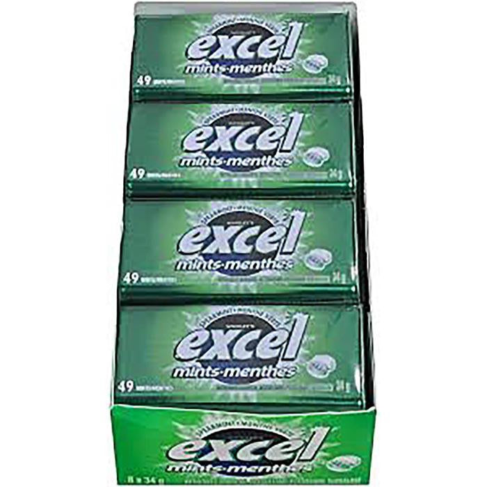 EXCEL - MINTS SPEARMINT 8x34 GR