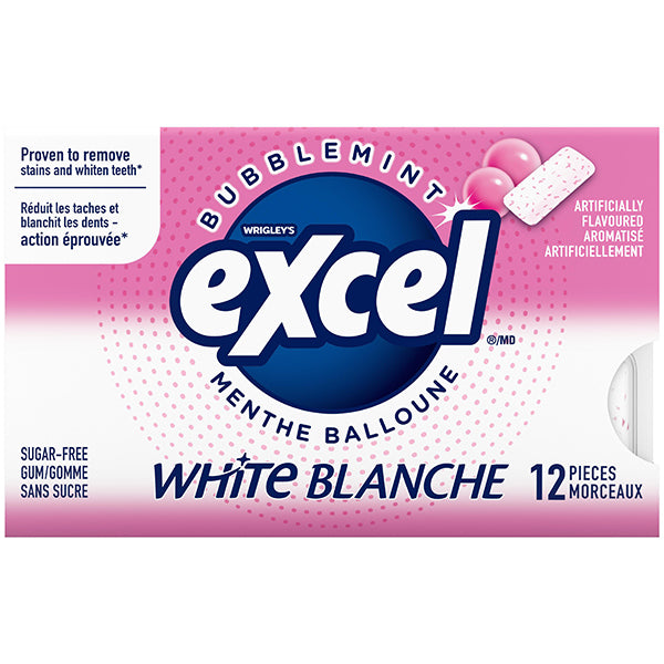 EXCEL - WHITE BUBBLEMINT 12x12 EA