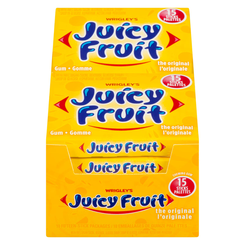JUICY FRUIT - ORIGINAL STICKS 10x15 PC