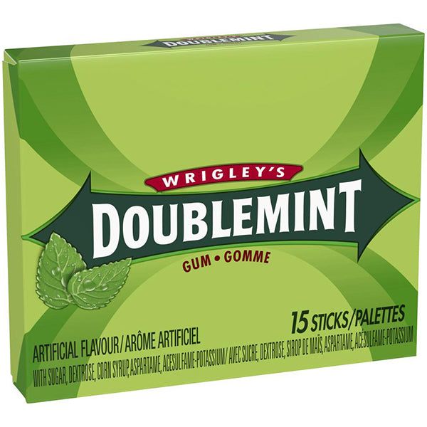 WRIGLEYS - DOUBLEMINT GUM 10x15EA