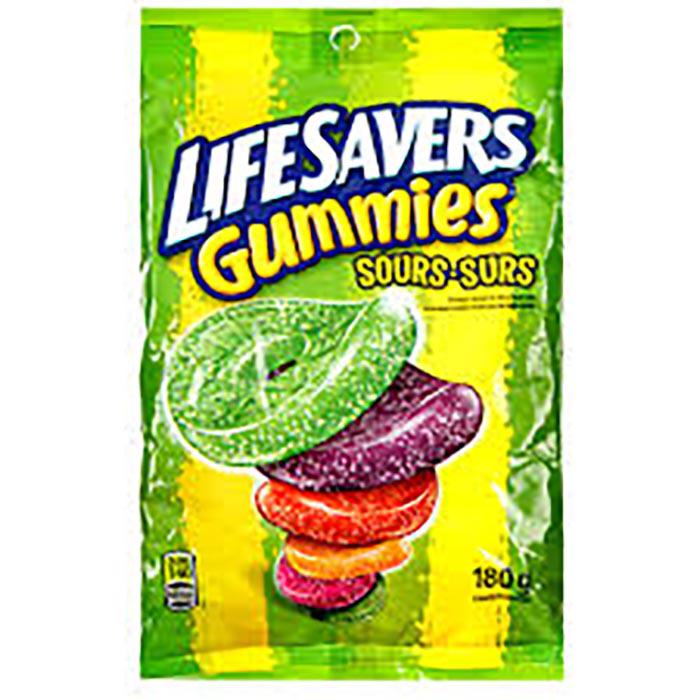 LIFE SAVERS - GUMMIES SOUR 180GR