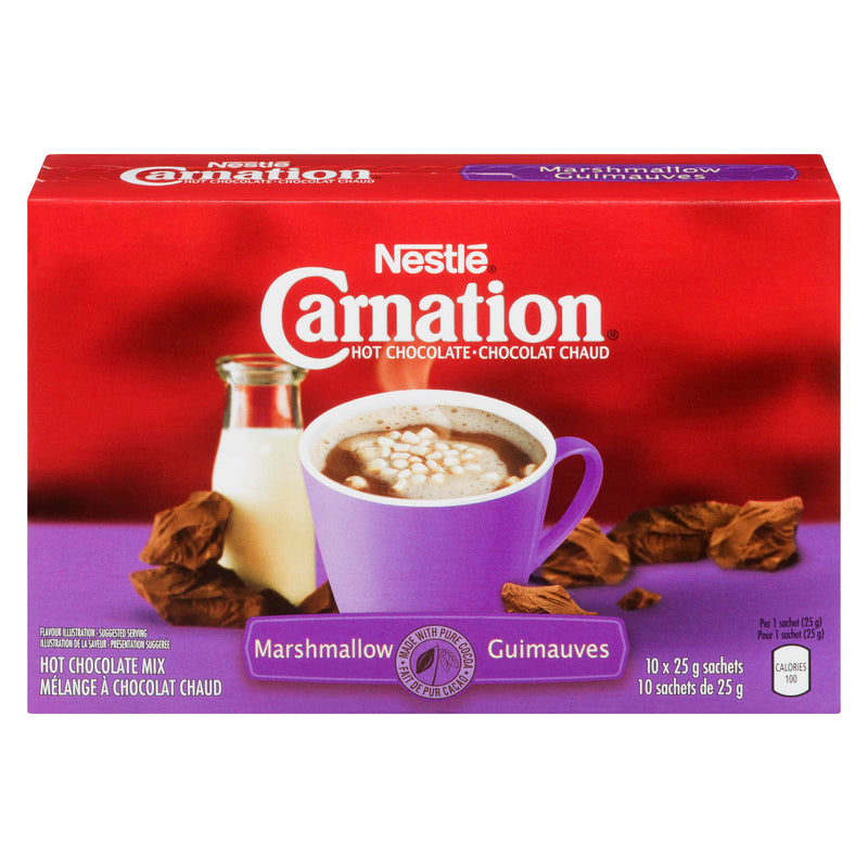 CARNATION - HOT CHOC MARSHMALLOW 10x25 GR