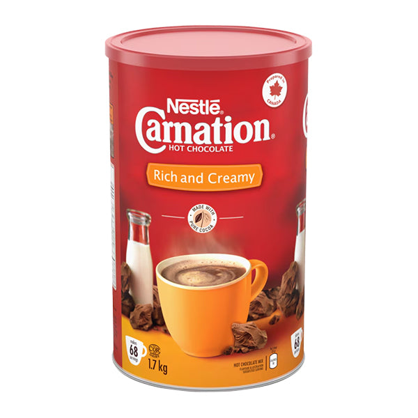 NESTLE - CARNATION HOT CHOCOLATE RICH AND CREAMY 1.7KG