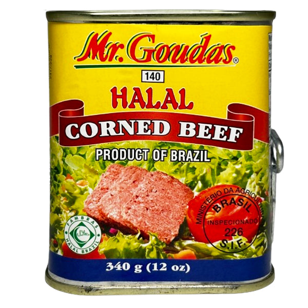 MR GOUDAS - HALAL CORNED BEEF 340GR