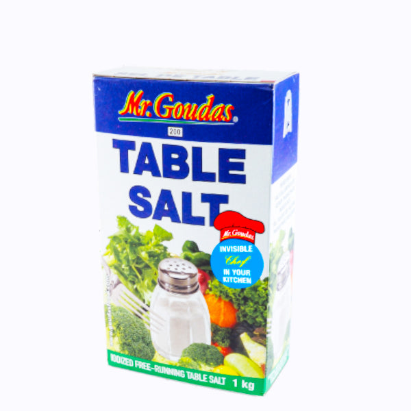 MR GOUDAS - TABLE SALT BOX 1KG