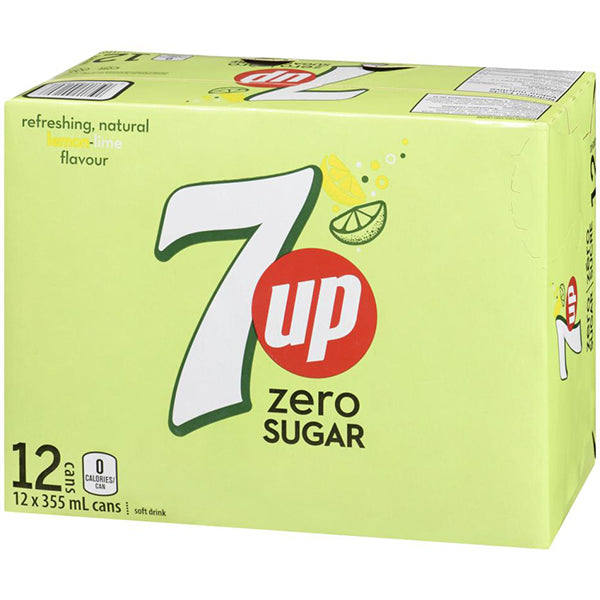 7UP - ZERO 12x355ML