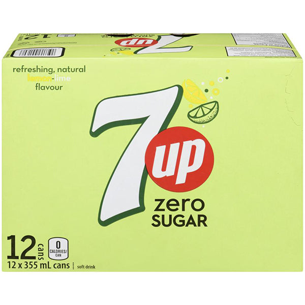 7UP - ZERO 12x355ML