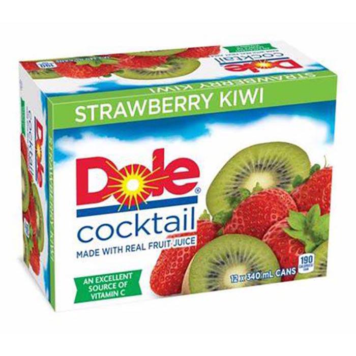 DOLE - STRAWBERRY KIWI 12x340ML