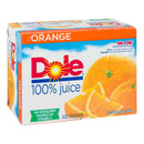 DOLE - 100 percent ORANGE JUICE 12x340ML