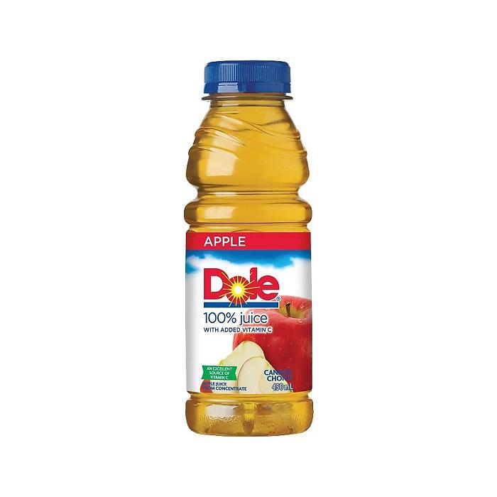 DOLE - APPLE JUICE PET 12x450 ML