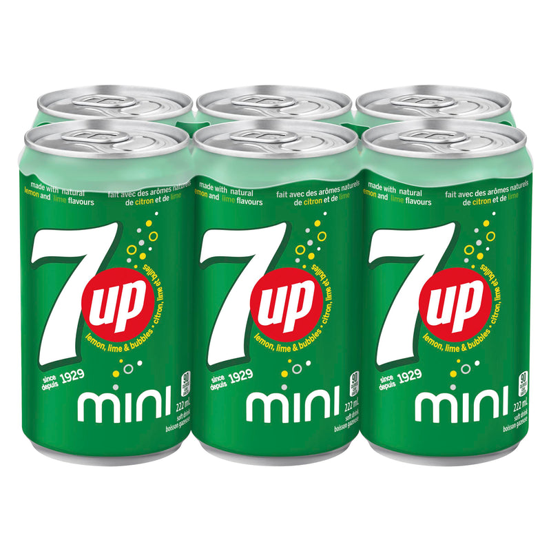 PEPSI - 7UP 6x222 ML