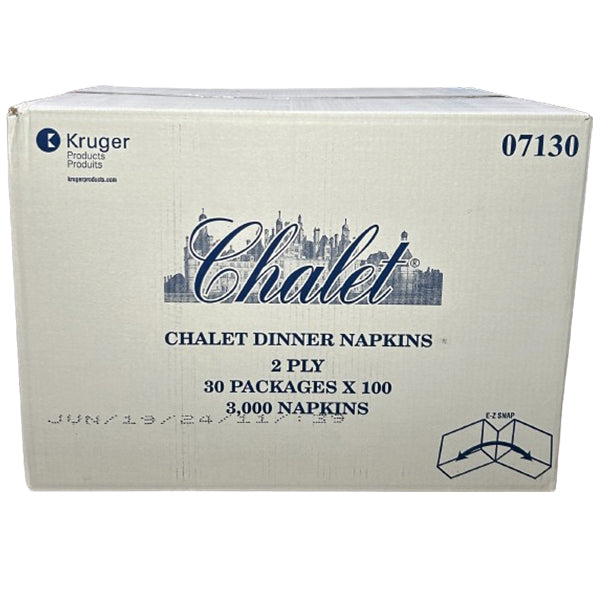 CHALET - DINNER NAPKINS 2PLY DNAP30100 30x100EA