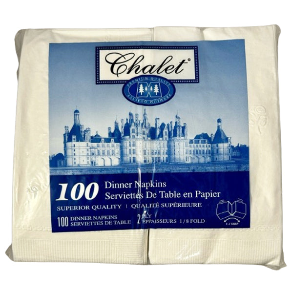 CHALET - DINNER NAPKINS 2PLY DNAP30100 30x100EA