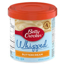BETTY CROCKER - WHIPPED FROSTING BUTTERCREAM 340GR