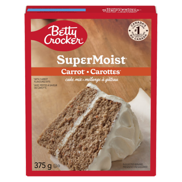 BETTY CROCKER - SUPER MOIST CARROT CAKE MIX 375GR
