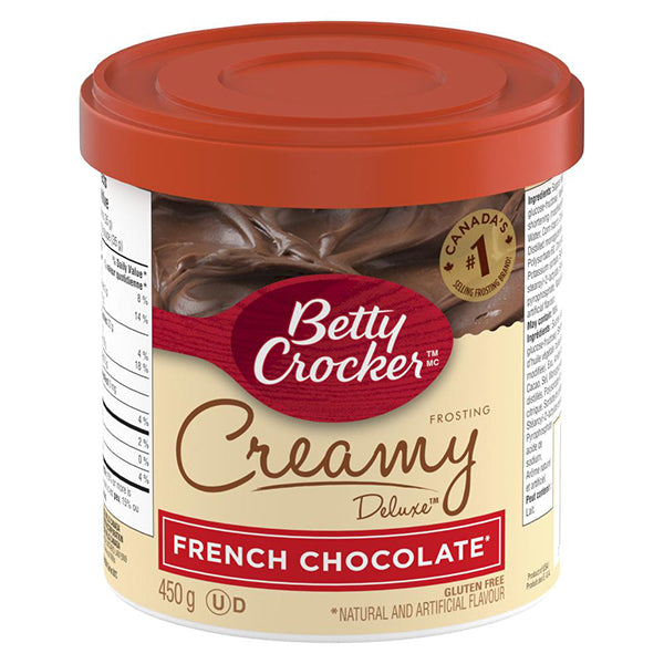 BETTY CROCKER - FROSTING CREAMY DELUXE FRENCH CHOCOLATE 450GR