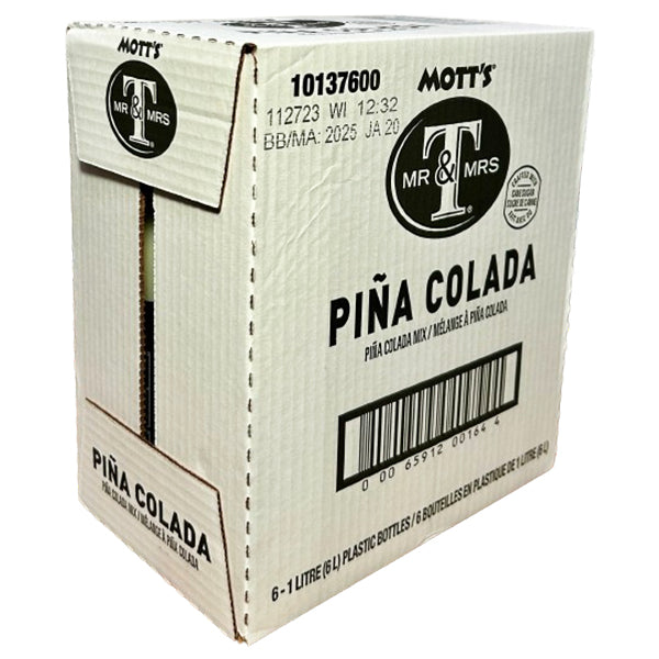 MR & MRS T - PINA COLADA MIX 6x1 LT