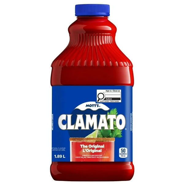 MOTTS - CLAMATO REGULAR PLASTIC 1.89LT