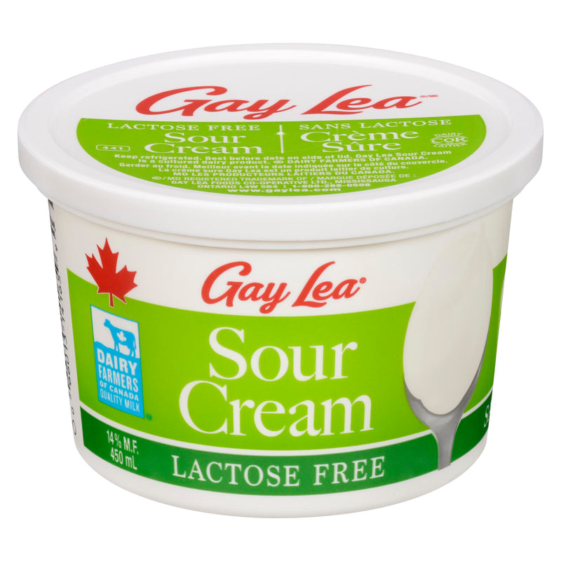 GAYLEA - SOUR CREAM 14% LACTOSE FREE 450ML