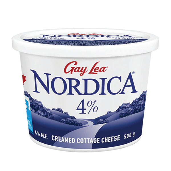 GAY LEA - NORDICA COTTAGE CHEESE 4% 500GR