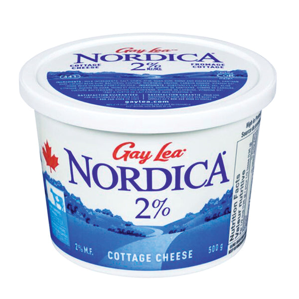 GAY LEA - NORDICA COTTAGE CHEESE 2% 500GR