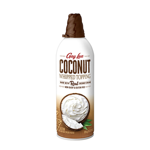 GAY LEA - REAL COCONUT WHIPPED CREAM 225GR