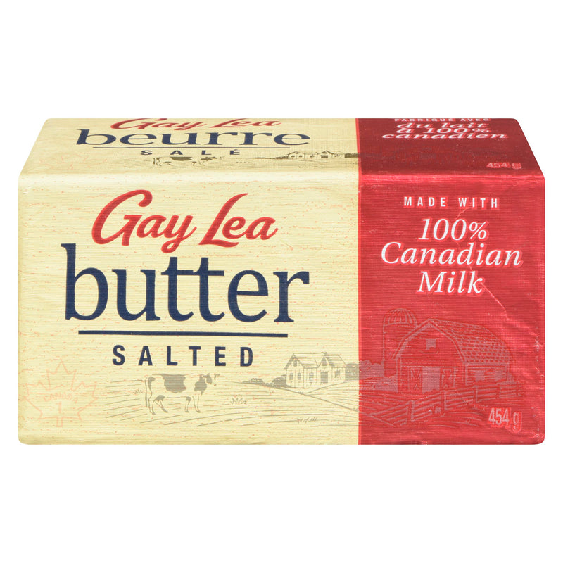 GAY LEA - BUTTER SALTED 454GR