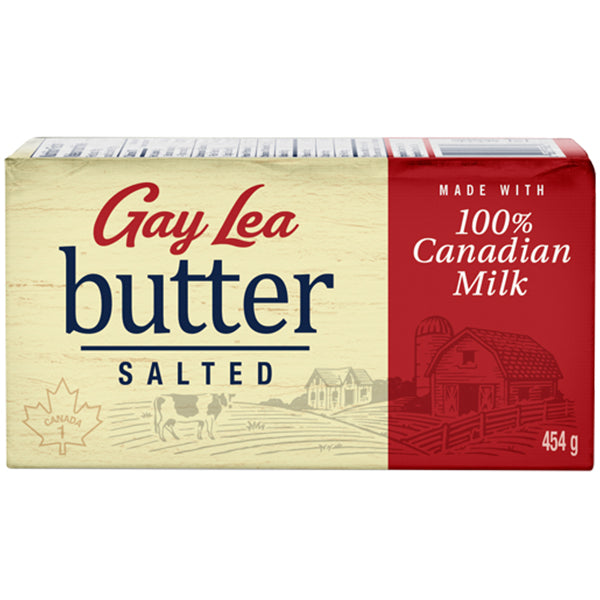 GAY LEA - BUTTER SALTED 454GR