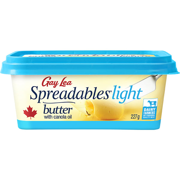 GAY LEA - BUTTER LIGHT SPREADABLES 227GR