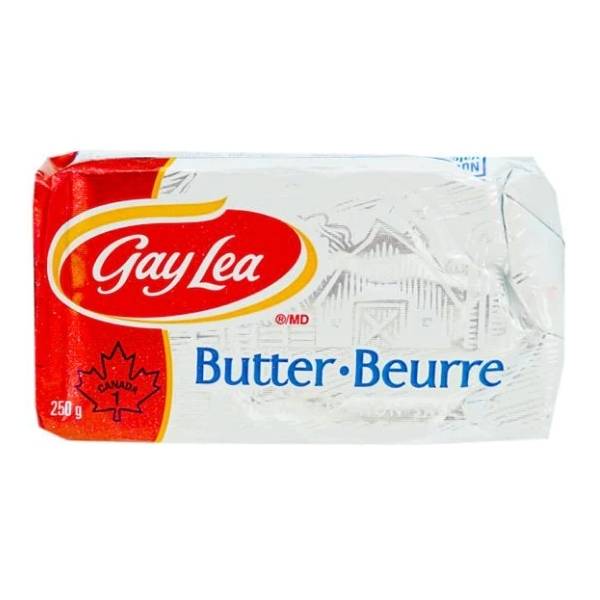 GAY LEA - BUTTER UNSALTED 250GR
