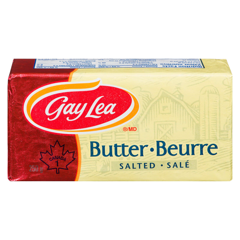 GAY LEA - BUTTER SALTED 250GR
