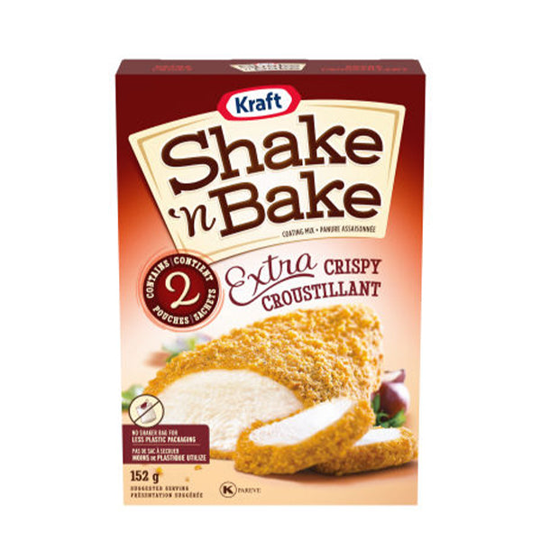 KRAFT HEINZ - SHAKE N BAKE EXTRA CRISPY COATING MIX 152GR