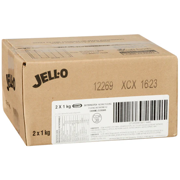 JELLO - JELL O INSTANT PUDDING BUTTERSCOTCH 2x1 KG
