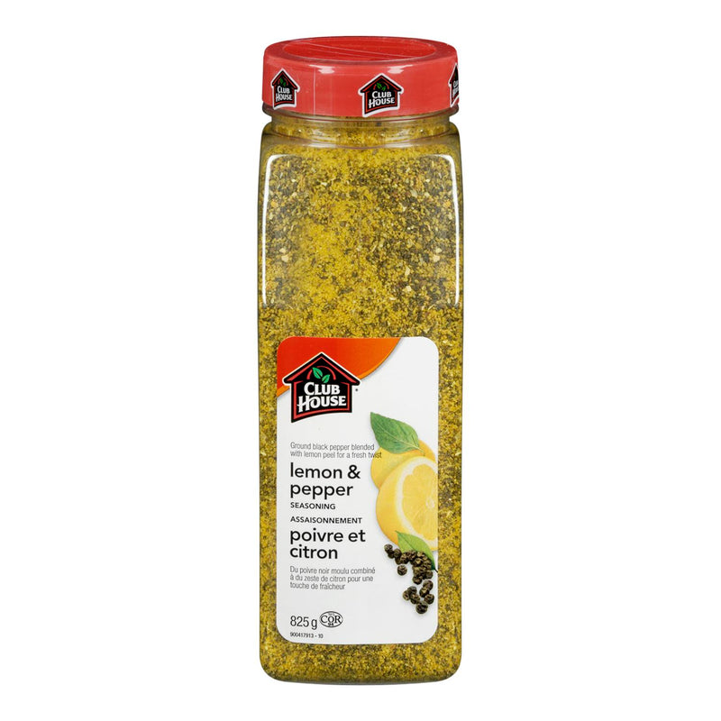 CLUB HOUSE - CH LEMON AND PEPPER SEASONING 825GR