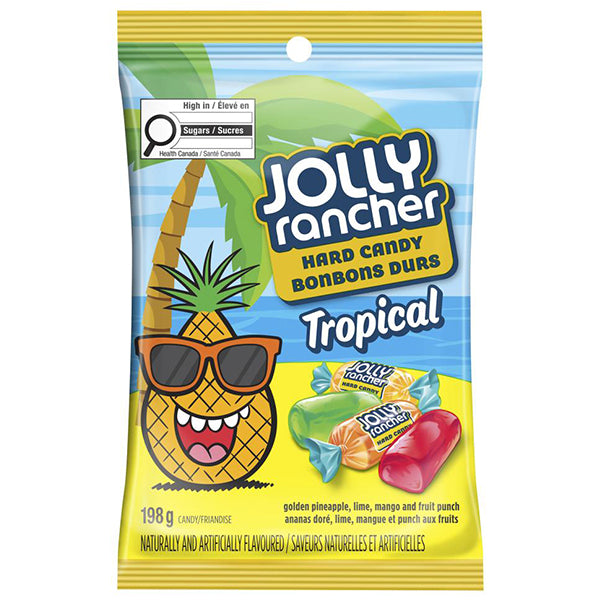 JOLLY RANCHER - TROPICAL HARD CANDY 198GR