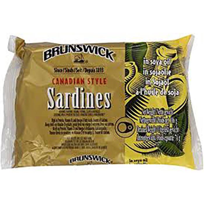 BRUNSWICK - SARDINES IN SOYA OIL 106GR