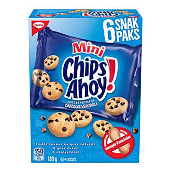 CHIPS AHOY - CHRISTIE MINI SNACK PACK 180GR