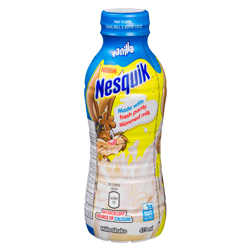 NESTLE - NESQUIK VANILLA SHAKE 473ML